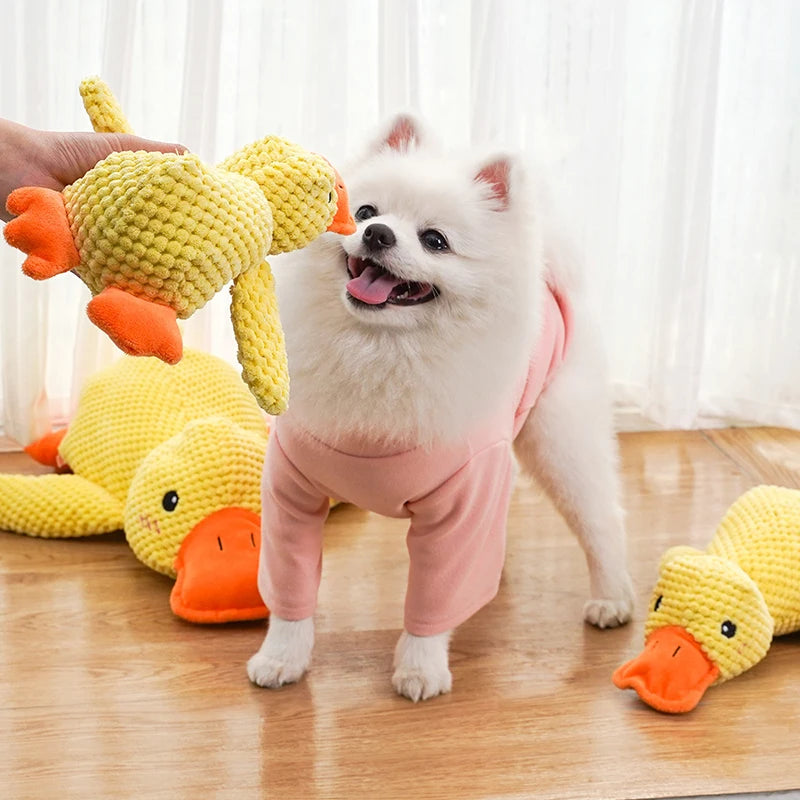 Booteely Plush Duck Dog Toy
